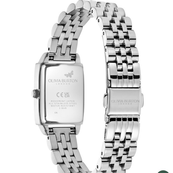 OLIVIA BURTON Silver and White Women's Watch - Picture 3 of 9